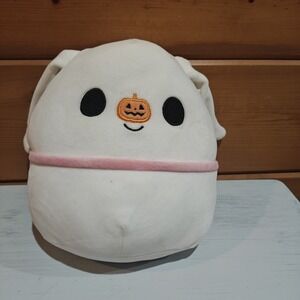 Squishmallows Zero Ghost Dog Nightmare Before Christmas Halloween Plush 10"